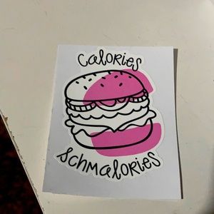 Hamburger sticker